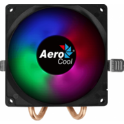 Устройство охлаждения(кулер) Aerocool Air Frost 2 Soc-AM4/1151/1200 3-pin 26dB Al+Cu 110W 250gr LED Ret