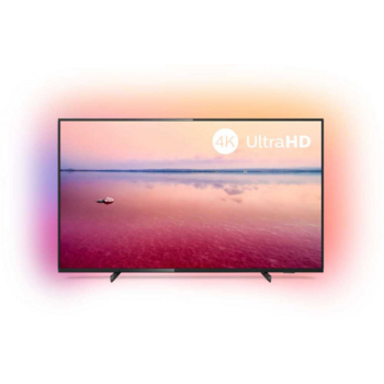 Телевизор LED Philips 65" 65PUS6704/60 серебристый Ultra HD 50Hz DVB-T DVB-T2 DVB-C DVB-S DVB-S2 USB WiFi Smart TV (RUS)