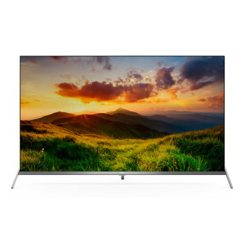 Телевизор LED TCL 50" L50P8SUS Frameless стальной Ultra HD 60Hz DVB-T2 DVB-C DVB-S2 USB WiFi Smart TV (RUS)