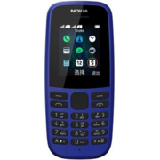 Мобильный телефон Nokia TA-1174 105 Dual SIM (2019) синий моноблок 2Sim 1.77" 120x160 Nokia 30+ FM