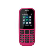 Мобильный телефон Nokia TA-1174 105 Dual SIM (2019) розовый моноблок 2Sim 1.77" 120x160 Nokia 30+ FM