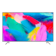 Телевизор LED Hyundai 43" H-LED43EU7001 стальной Ultra HD 60Hz DVB-T2 DVB-C DVB-S2 USB WiFi Smart TV (RUS)