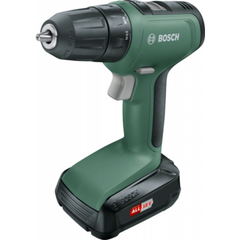 Дрель-шуруповерт Bosch UniversalDrill 18 аккум. патрон:быстрозажимной (кейс в комплекте) (06039C8005)