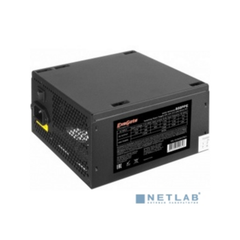 Exegate EX280441RUS Блок питания 800W Exegate EVO800, ATX, RGB, black, APFC, 12cm, 24p+(4+4)p, PCI-E, 5*SATA, 3*IDE, FDD