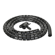 Кабельный орйзер Buro BHP CG252B Spiral Hose 25x2000mm Black