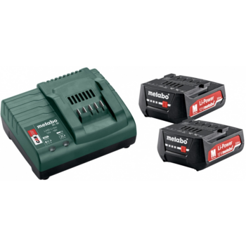 Батарея аккумуляторная Metabo Basic-Set 12V + SC30 12В 2Ач Li-Ion (З/У в компл.) (685300000)