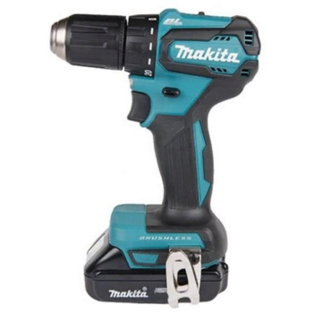 Makita DDF483SYE Дрель ак бщет { 18В,2x1.5 Ач Li-ion,БЗП-13мм,0-500-1700обм,4023Нм,1.5кг,чем,XPT }