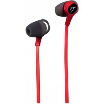 Гарнитура вкладыши HyperX Cloud Earbuds 1.2м красный проводные в ушной раковине (HX-HSCEB-RD)