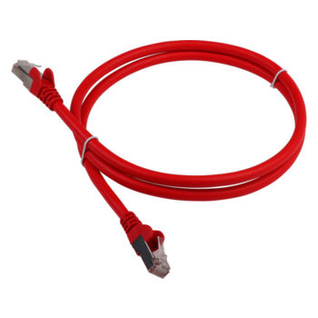 Патч-корд Lanmaster LAN-PC45/S6-1.0-RD FTP RJ-45 вил.-вилка RJ-45 кат.6 1м красный LSZH (уп.:1шт)