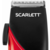 Машинка для стрижки Scarlett SC-HC63C24 черный/красный 15Вт (насадок в компл:4шт)