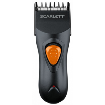 Машинка для стрижки Scarlett SC-HC63050 графит/оранжевый 3Вт (насадок в компл:1шт)