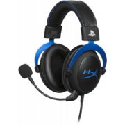 Наушники с микрофоном HyperX Cloud Blue for PS4 черный/голубой 1.3м накладные оголовье (HX-HSCLS-BL/EM)