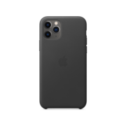 Чехол (клип-кейс) Apple для Apple iPhone 11 Pro Leather Case черный (MWYE2ZM/A)