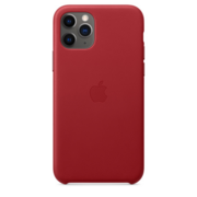 Apple iPhone 11 Pro Leather Case - (PRODUCT)RED, Кожанный чехол для Iphone 11 Pro красного цвета