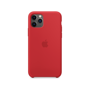 Apple iPhone 11 Pro Silicone Case - (PRODUCT)RED, Силиконовый чехол для Iphone 11 Pro красного цвета