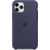 Apple iPhone 11 Pro Silicone Case - Midnight Blue, Силиконовый чехол для Iphone 11 Pro темно-синего цвета