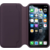 Apple iPhone 11 Pro Max Leather Folio - Aubergine. Кожанный чехол Folio для Iphone 11 Pro Max цвета спелый баклажан