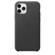 Apple iPhone 11 Pro Max Leather Case - Black, Кожанный чехол для Iphone 11 Pro Max черного цвета