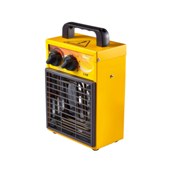 Тепловая пушка электрическая Ballu BHP-ME-2 yellow (производительность до 140 м3/час, мощность 2 кВт, 220/240В) (НС-1069377)