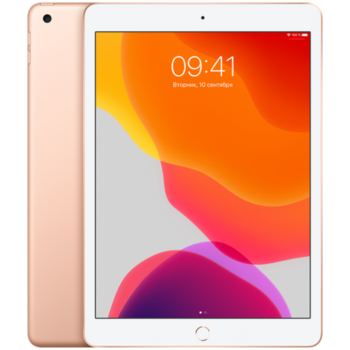 Планшетный компьютер Apple iPad 10.2-inch Wi-Fi + Cellular 32GB - Gold [MW6D2RU/A] (2019)