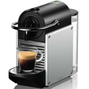 Кофемашина Delonghi Nespresso Pixie EN124.S 1260Вт серебристый