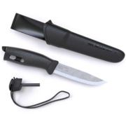 Нож Morakniv Companion Spark (13567) стальной разделочный лезв.104мм черный