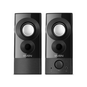 Колонки Sven 357 2.0 черный 6Вт портативные