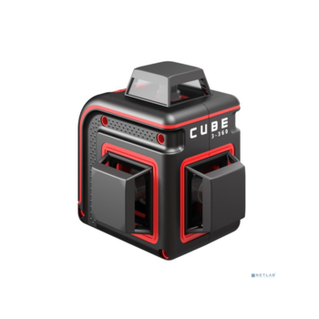 Уровень лазер. Ada Cube 3-360 Basic Edition 2кл.лаз. 635нм цв.луч. красный 3луч. (А00559)