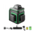 Уровень лазер. Ada Cube 3-360 GREEN Professional Edition 2кл.лаз. 520нм цв.луч. зеленый 3луч. (А00573)