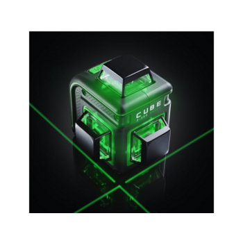 Уровень лазер. Ada Cube 3-360 GREEN Professional Edition 2кл.лаз. 520нм цв.луч. зеленый 3луч. (А00573)