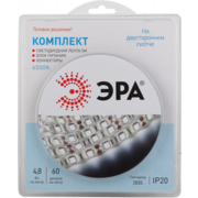 Эра Б0043061 Комплект одноцветной светодиодной ленты ЭРА 2835kit-4,8-60-12-IP20-6500-5m