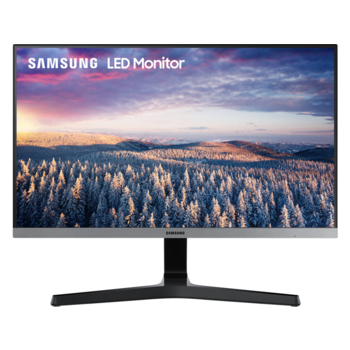 Монитор Samsung 23.8" S24R350FHI серебристый/черный IPS LED 5ms 16:9 HDMI полуматовая 1000:1 250cd 178гр/178гр 1920x1080 D-Sub FHD 3.4кг