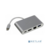 Кабель-адаптер Кабель-адаптер/ Кабель-адаптер USB3.1 Type-CM-->HDMI+USB3.0+RJ45+PD charging VCOM <CU455>