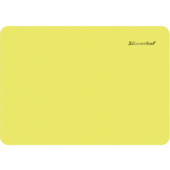 Доска для лепки Silwerhof 957006 Neon прямоугольная A5 пластик 1мм желтый