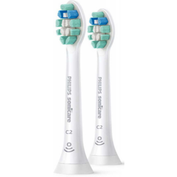 Насадка для зубных щеток Philips Sonicare HX9022/10 C2 Optimal Plaque Defence (упак.:2шт) 2 Series/Plaque Defense, 3 Series, DiamondClean/Smart, EasyClean, Essence+, FlexCare/Platinum/Platinum Connected/+, For Kids, HealthyWhite/+, PowerUp, ProtectiveClea