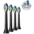 Насадка для зубных щеток Philips Sonicare HX6064/11 W Optimal White (упак.:4шт) со всеми взрослыми щетками Philips Sonicare