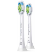 Насадка для зубных щеток Philips Sonicare HX6062/10 W2 Optimal White (упак.:2шт) 2 Series, 3 Series, DiamondClean/ Smart, EasyClean, Essence+, FlexCare Platinum/Platinum Connected/+, For Kids, HealthyWhite/+, PowerUp, ProtectiveClean