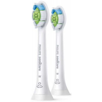 Насадка для зубных щеток Philips Sonicare HX6062/10 W2 Optimal White (упак.:2шт) 2 Series, 3 Series, DiamondClean/ Smart, EasyClean, Essence+, FlexCare Platinum/Platinum Connected/+, For Kids, HealthyWhite/+, PowerUp, ProtectiveClean