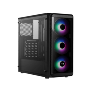 Корпус Aerocool SI-5200 Frost (ATX, без БП, 1x USB3.0, 2x USB2.0, 3x Frost 12 fans)