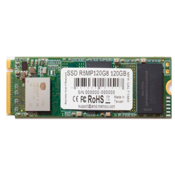 Накопитель SSD AMD PCI-E 3.0 x4 120Gb R5MP120G8 Radeon M.2 2280