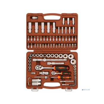 Ombra OMT94S12 Набор инструмента универсальный 1/4", 1/2"DR с головками торцевыми 12-гранными 1/2"DR, 94 предмета
