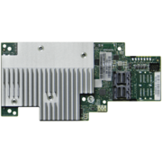 Плата контроллера RAID-массива Intel® RAID Module RMSP3HD080E Tri-mode PCIe/SAS/SATA Entry-Level RAID Mezzanine Module, SAS3408, 8 int. ports PCIe/SAS/SATA, RAID 0, 1, 10, 5, SIOM PCIe x8 Gen3, vertical connectors