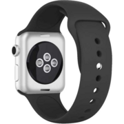 Ремешок DF iClassicband-02 для Apple Watch Series 3/4/5 черный (DF ICLASSICBAND-02 (BLACK))