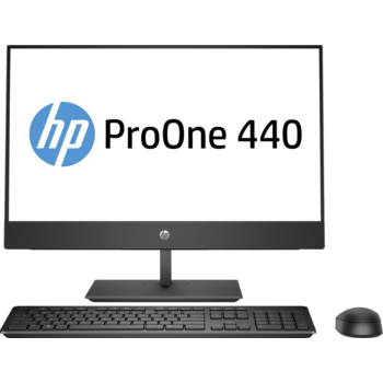 Моноблок HP ProOne 440 G5 23.8" Full HD i7 9700T (2)/8Gb/1Tb/UHDG 630/DVDRW/CR/Free DOS/GbitEth/WiFi/BT/150W/клавиатура/мышь/Cam/черный 1920x1080