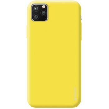 Чехол (клип-кейс) Deppa для Apple iPhone 11 Pro Gel Color Case желтый (87239)