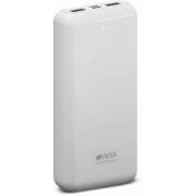 Мобильный аккумулятор Hiper PSL18000 Li-Pol 18000mAh 2.4A+2.4A белый 2xUSB