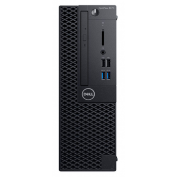 ПК Dell Optiplex 3070 SFF i3 9100 (3.6)/8Gb/SSD256Gb/UHDG 630/DVDRW/Linux Ubuntu/GbitEth/200W/клавиатура/мышь/черный