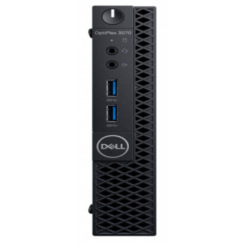 ПК Dell Optiplex 3070 Micro PG G5420T (3.2)/4Gb/SSD128Gb/UHDG 610/Linux Ubuntu/GbitEth/WiFi/BT/65W/клавиатура/мышь/черный