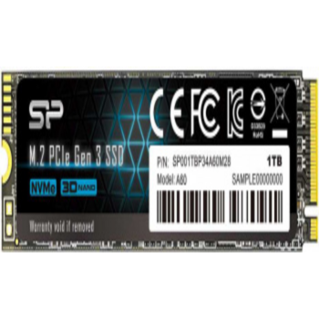 Твердотельный накопитель Solid State Disk Silicon Power P34A60 1Tb PCIe Gen3x4 M.2 PCI-Express (PCIe) 2200MBs/1600MBs SP001TBP34A60M28