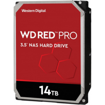 Жесткий диск 14TB WD Red Pro (WD141KFGX) {Serial ATA III, 7200- rpm, 512Mb, 3.5"}